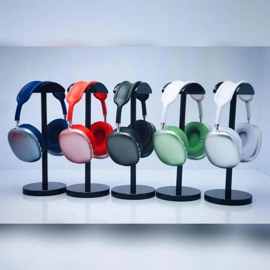 Premium Wireless Over-Ear Headphones – Luxury Metal Finish &amp; Noise Cancellation