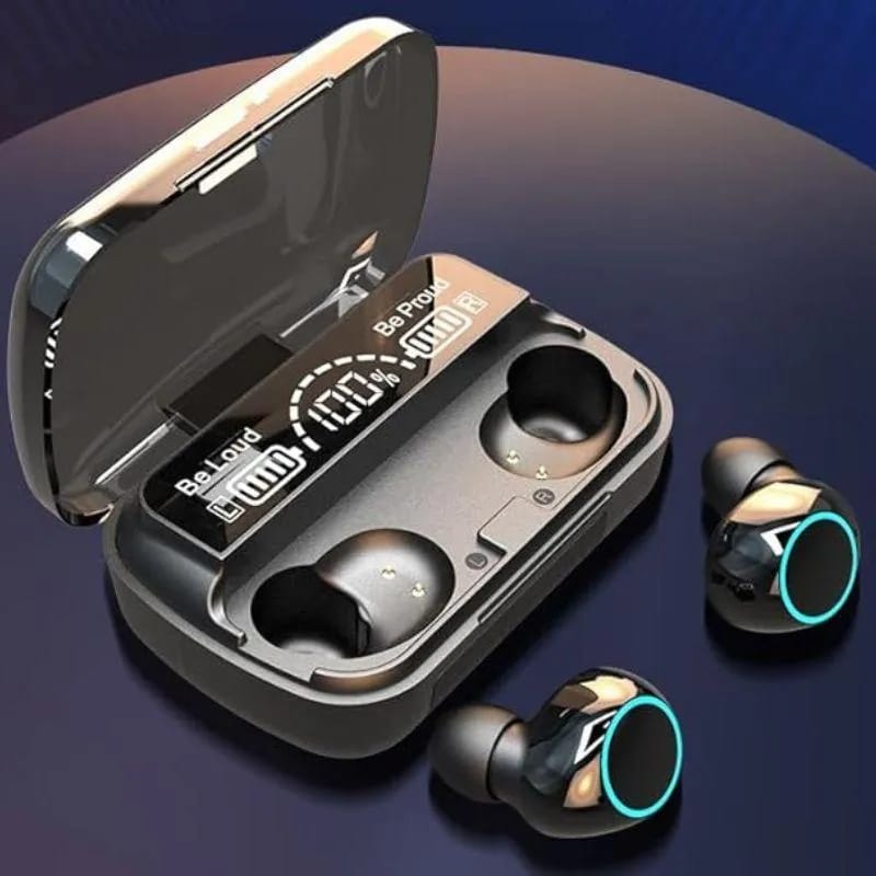 TWS Wireless Bluetooth Earbuds with Digital Display Charging Case