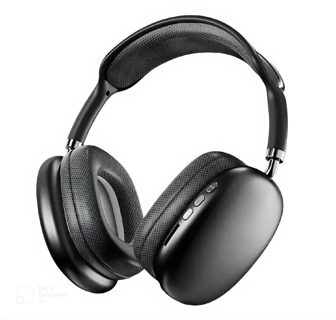 Premium Wireless Over-Ear Headphones – Luxury Metal Finish &amp; Noise Cancellation