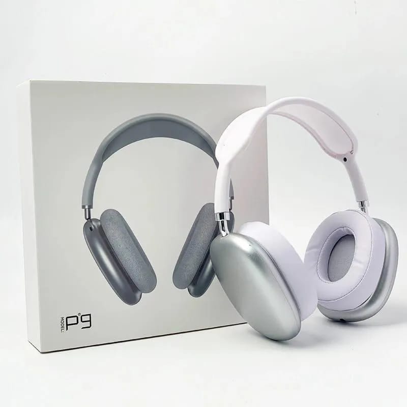 Premium Wireless Over-Ear Headphones – Luxury Metal Finish &amp; Noise Cancellation